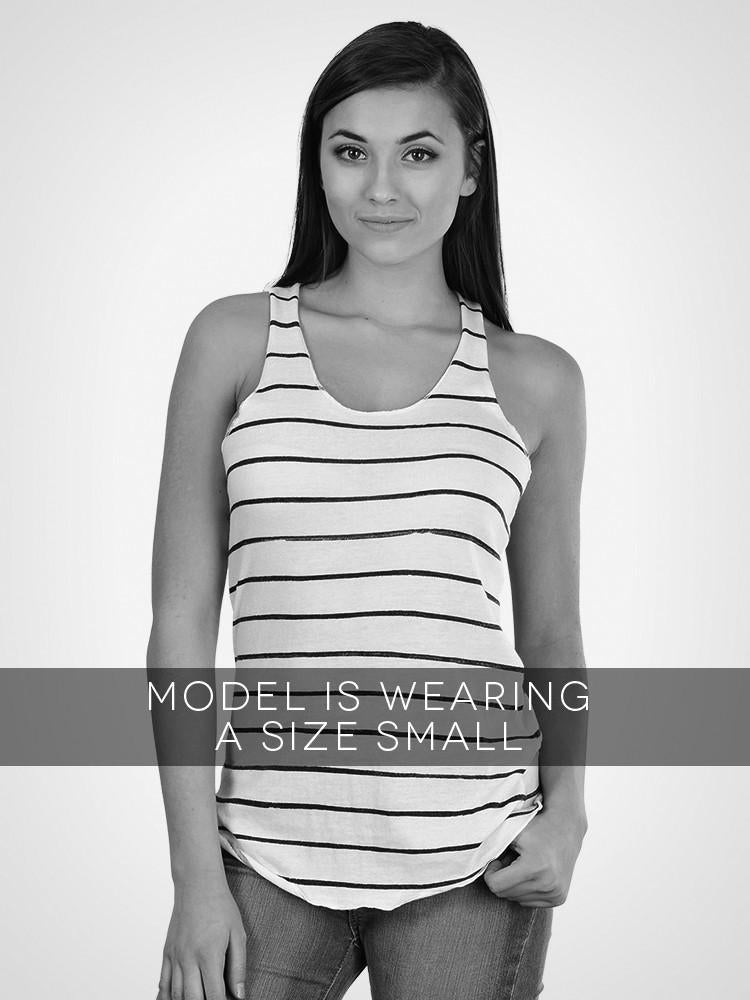 Eco Ivory Ink Stripe