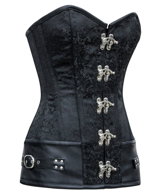 Irene Black Steampunk Corset