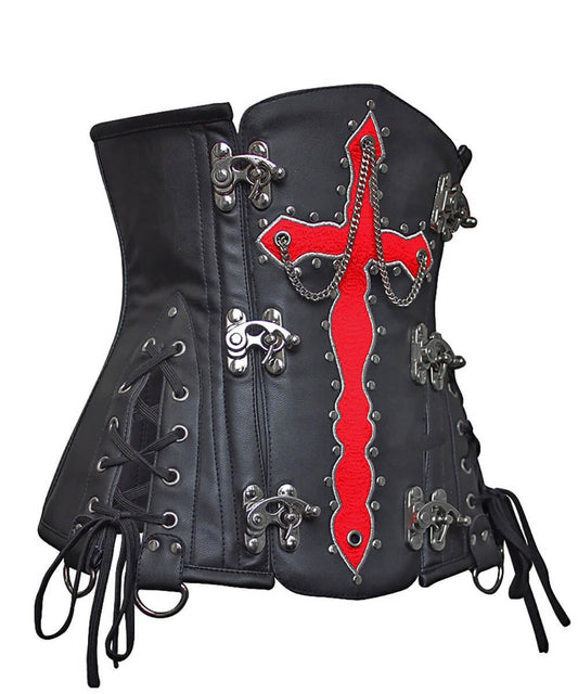 Abbey Gothic Steel Boned Underbust Corset