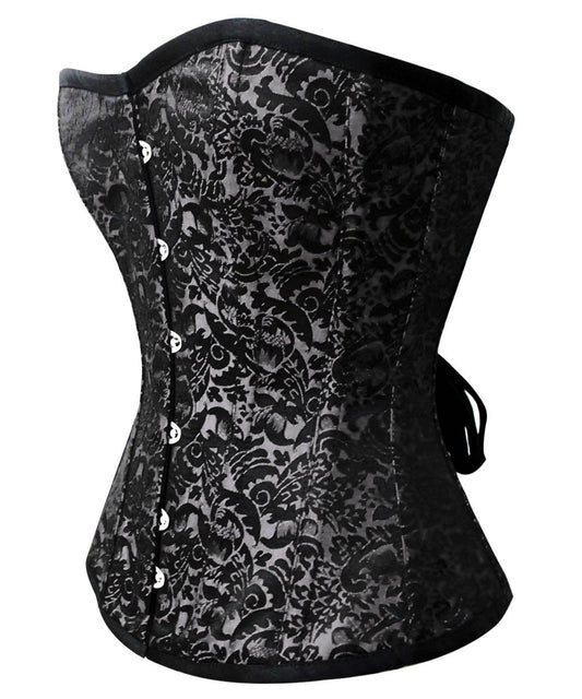 Nara Brocade Overbust Gothic Corset