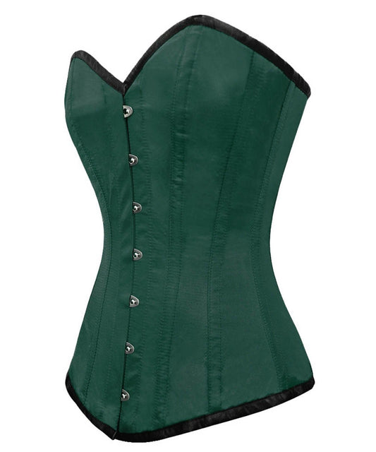 Roanne Overbust Green Corset