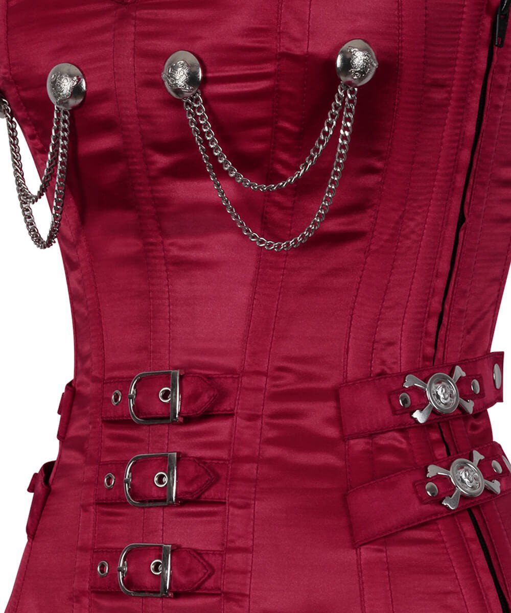 Holea Overbust Gathered Corset Dress