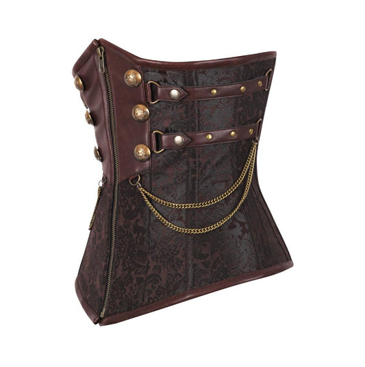 Perke Victorian Steampunk Underbust Corset