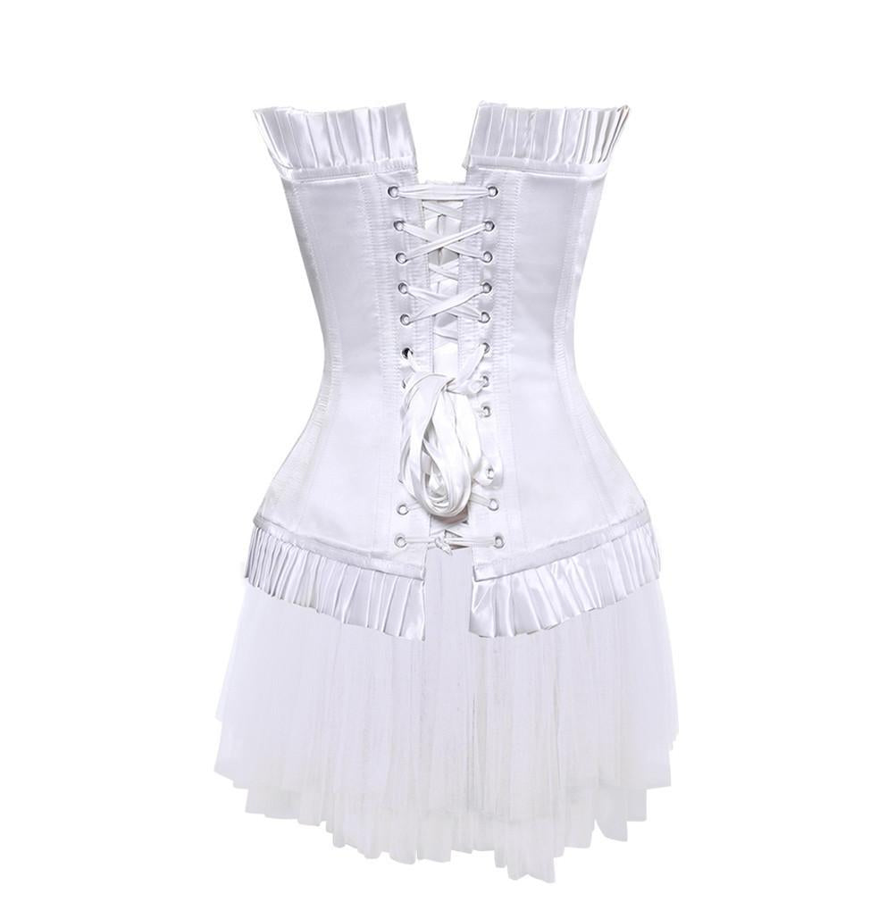 Amity White Corset
