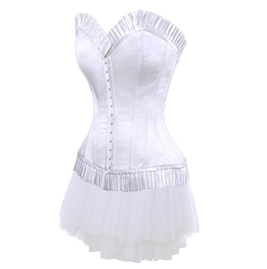 Amity White Corset