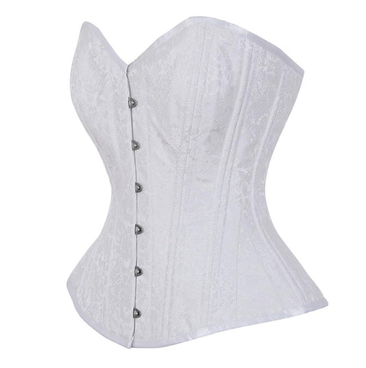 Angelia White Waist Training Corset