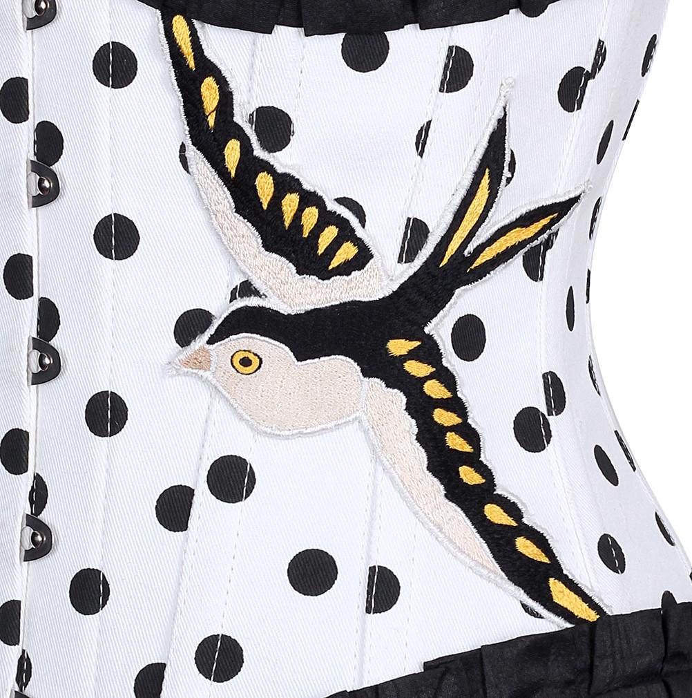 Elodie Cotton Underbust Corset