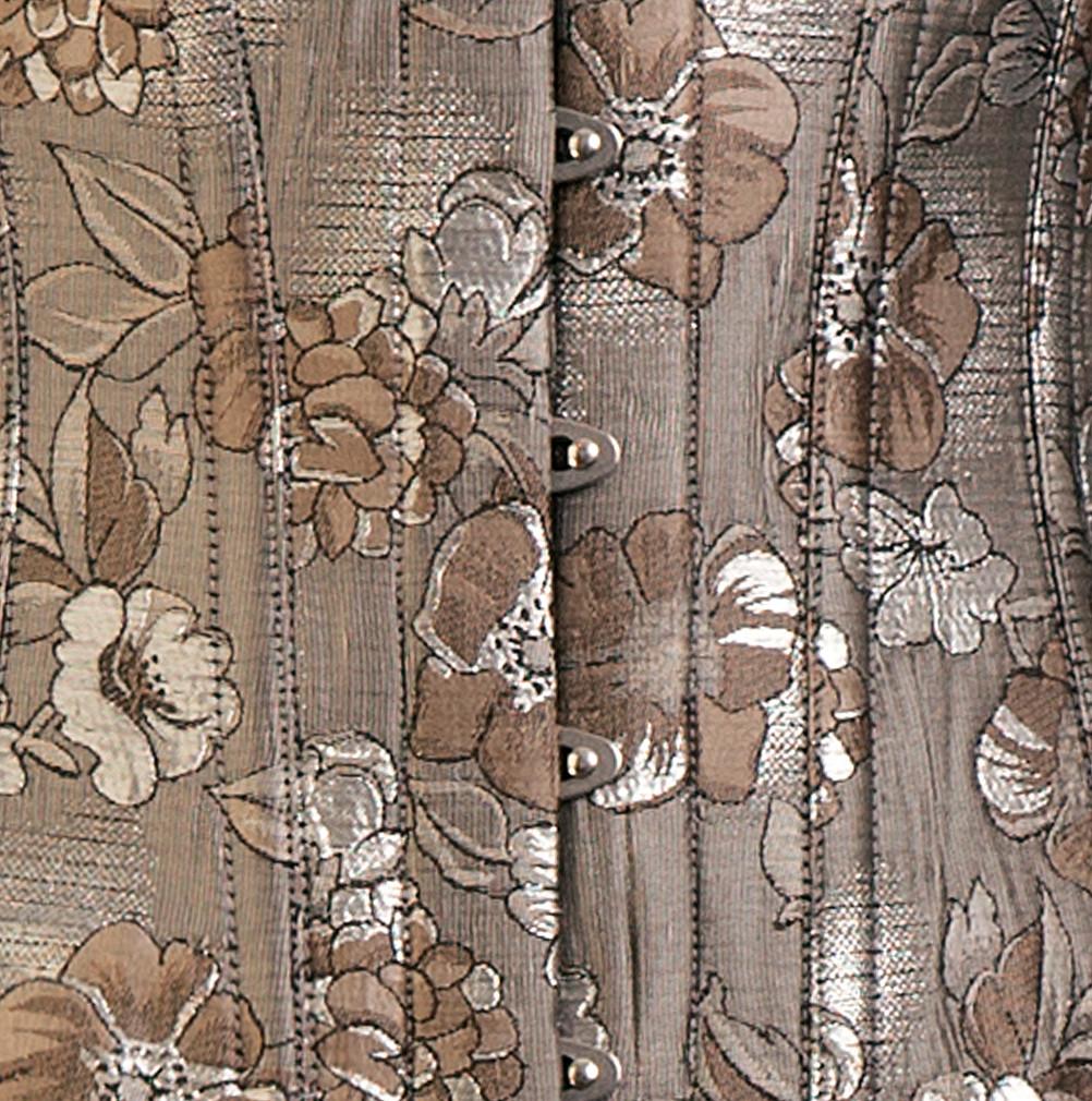 Phrysia Brocade Overbust Steel Boned Corset