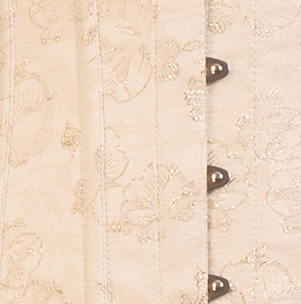 Katrya Overbust Plus Size Brocade Corset