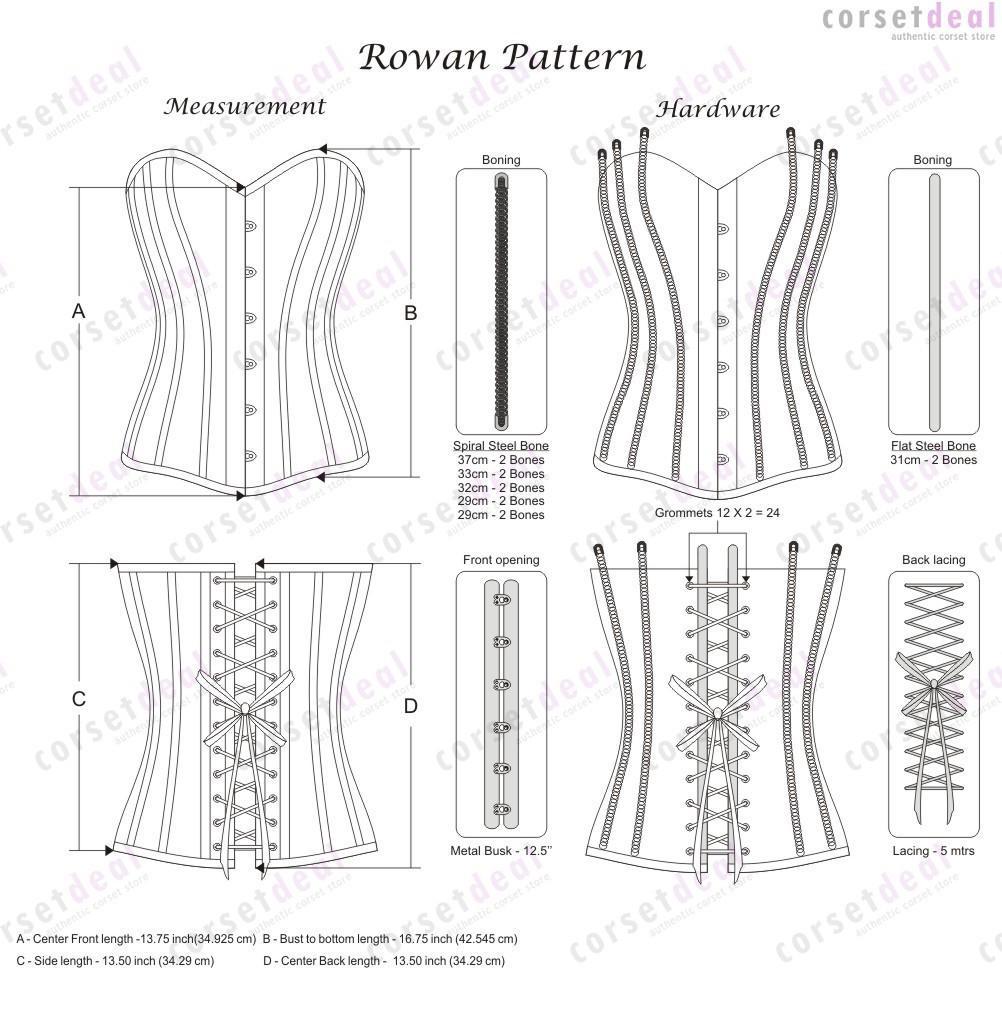 Abdera Burlesque Fashion Corset