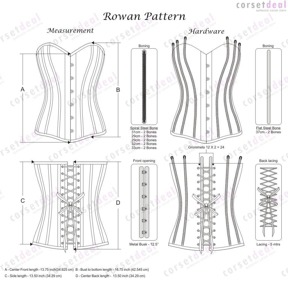 Acastus Burlesque Fashion Corset