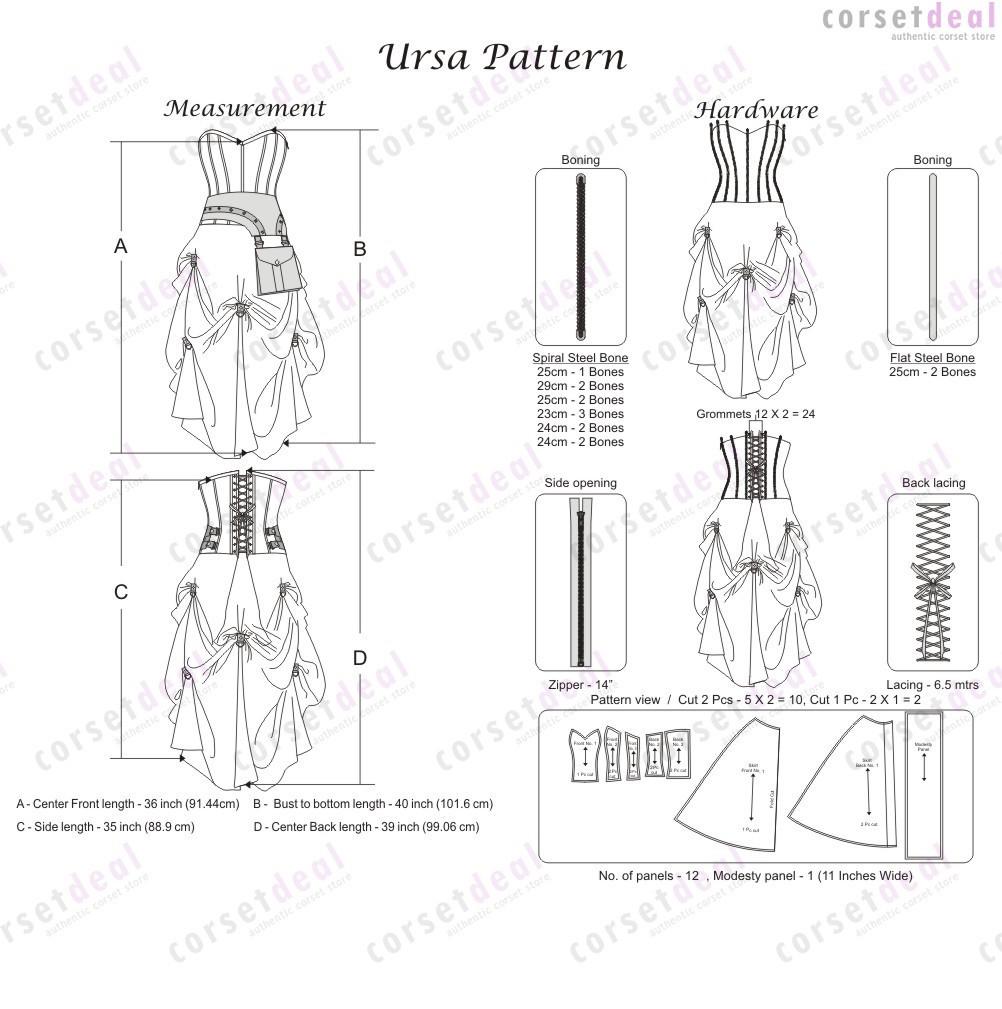 Vanmra Black Corset Dress