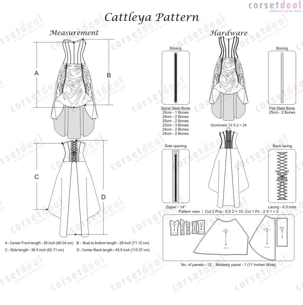Annina Overbust Corset Dress