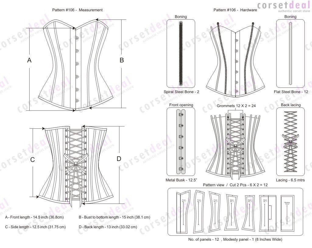 Oakden Gothic Corset