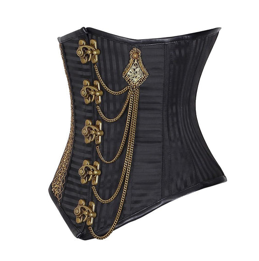 Sabina Brocade Steampunk Corset