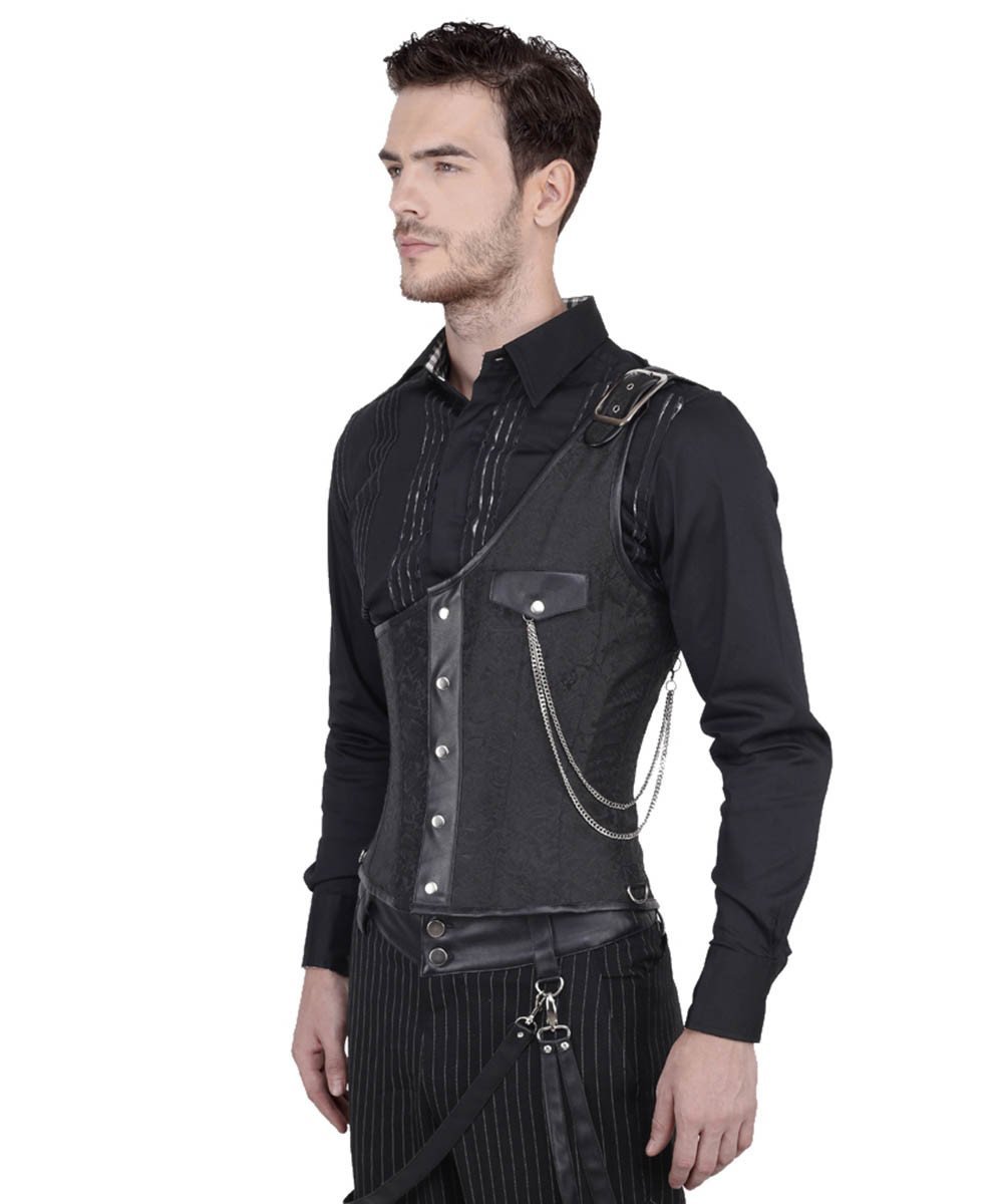 Abraxas Gothic Men's Corset