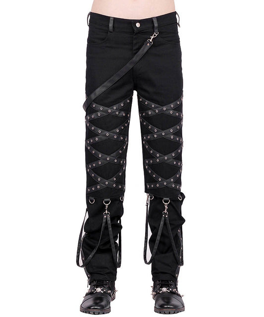 Alexis Gothic Criss Cross Men's Trouser