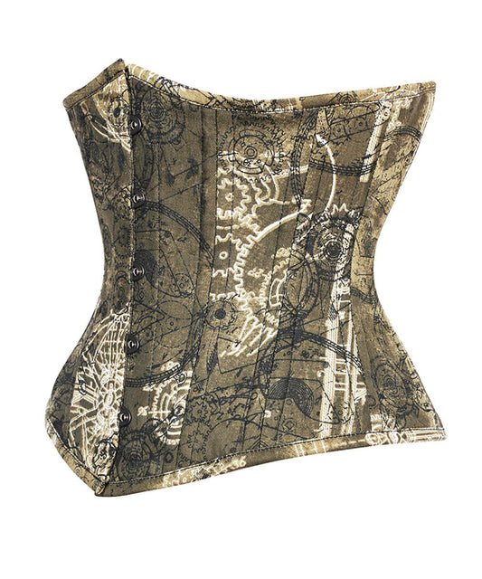 Jazz Cotton Waist Training Underbust Corset