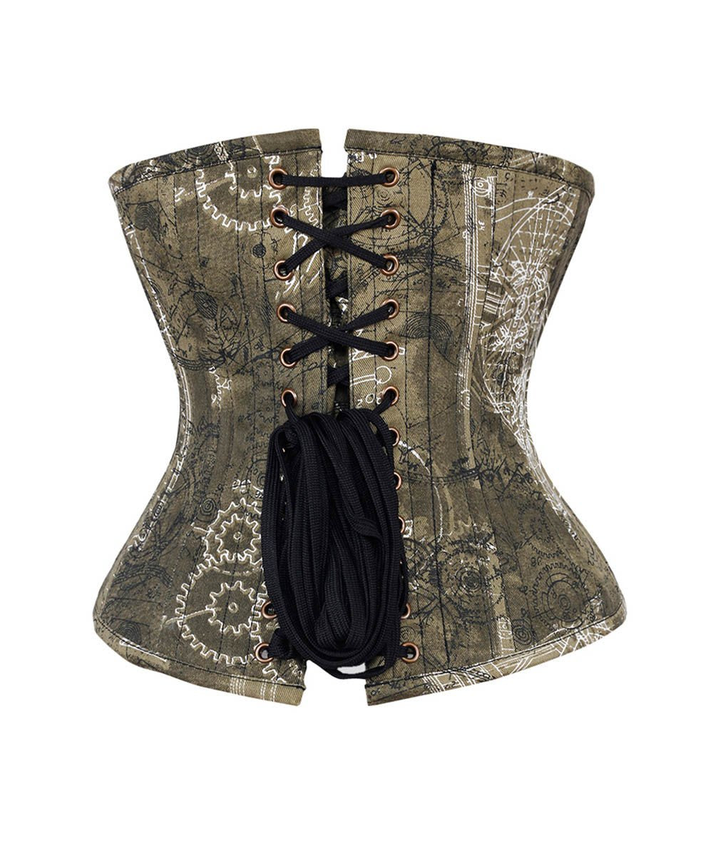 Andrea Cotton Waist Training Underbust Corset