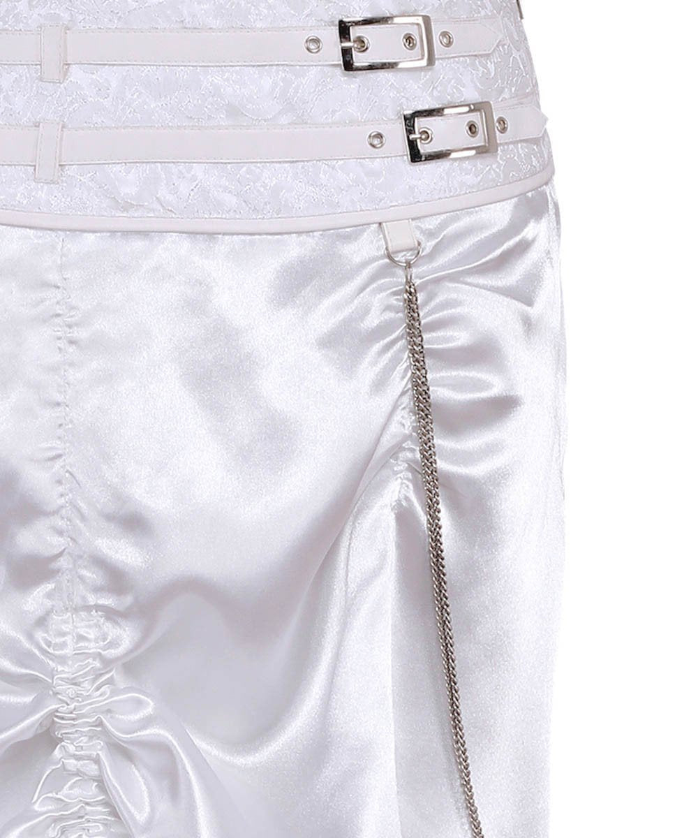 Sheridan White Bustle Skirt