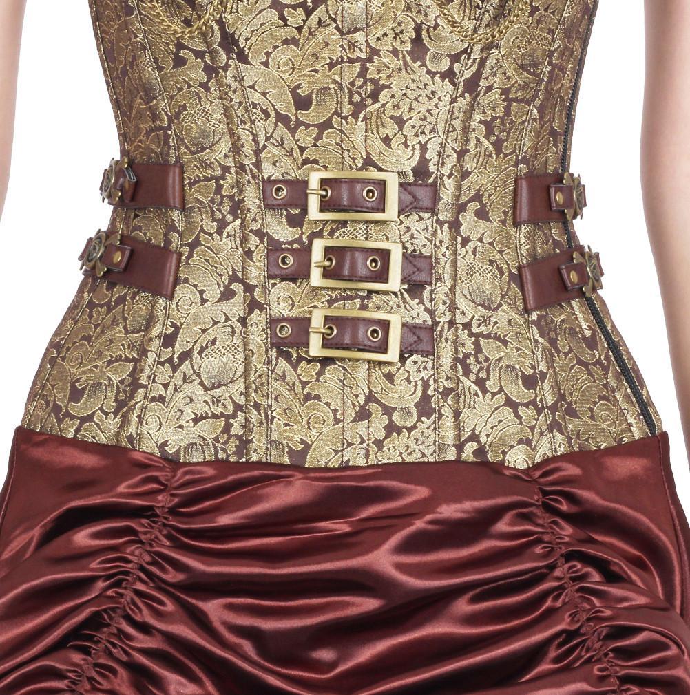 Abhiraja Steampunk Corset Dress