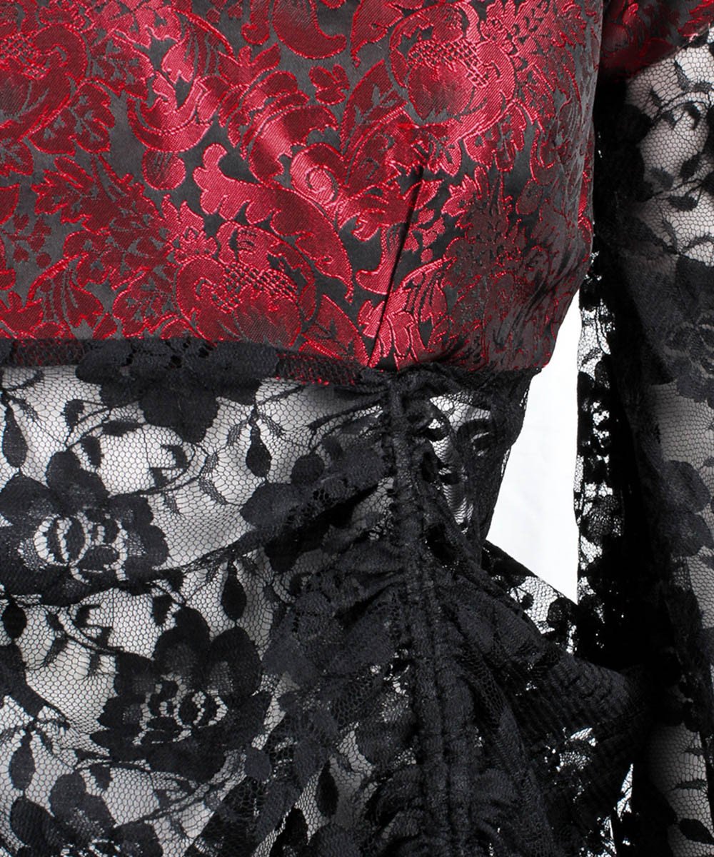 Nessia Gothic Lace Dual Top & Dress