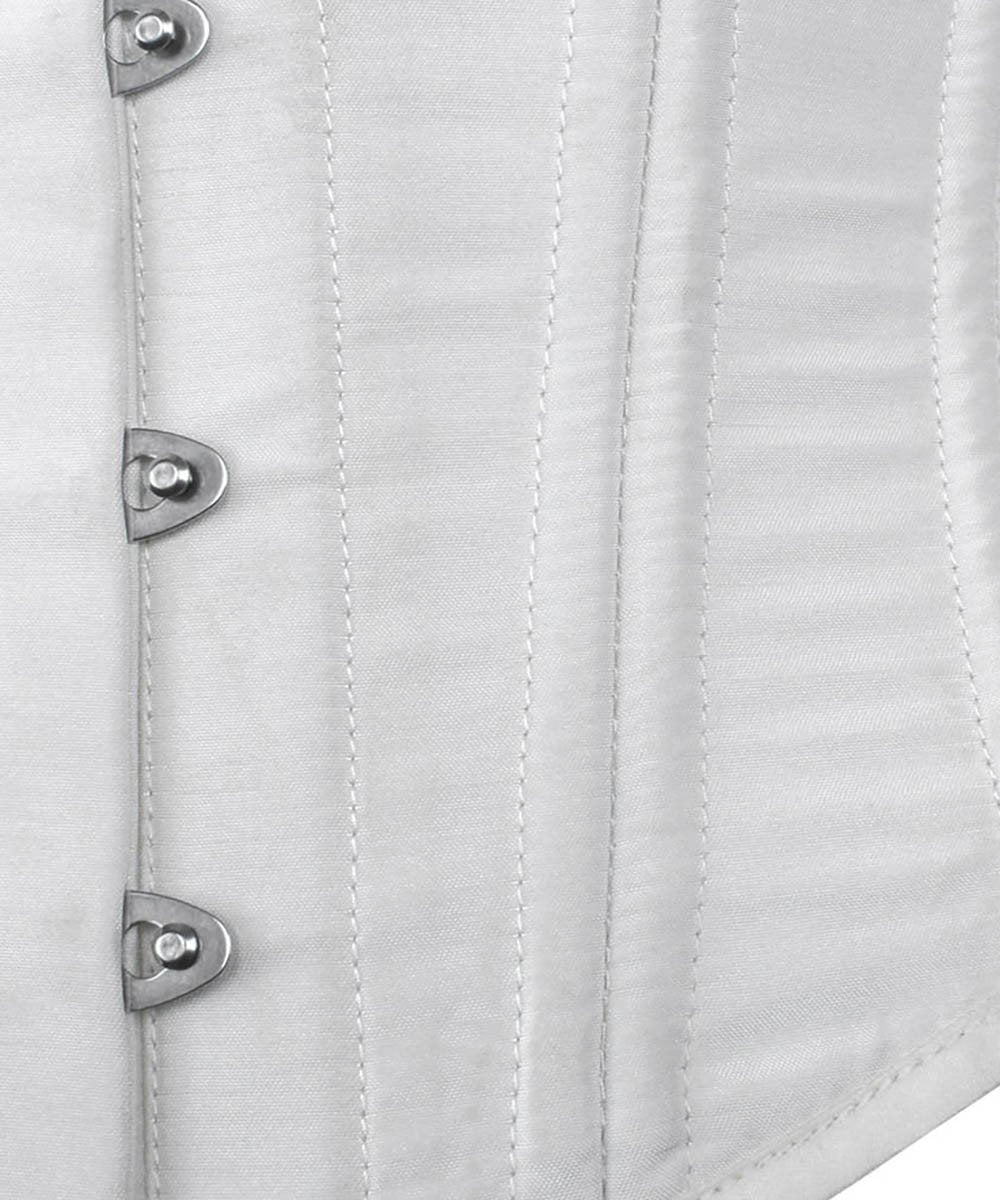 Karsen Curvy White Waist Training Corset