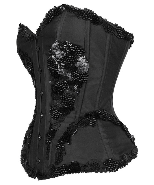 Leib Embroidered Overbust Couture Corset