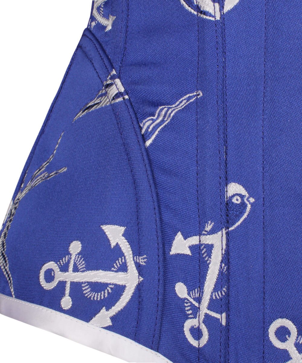 Florent Sailor Brocade Corset with Bolero