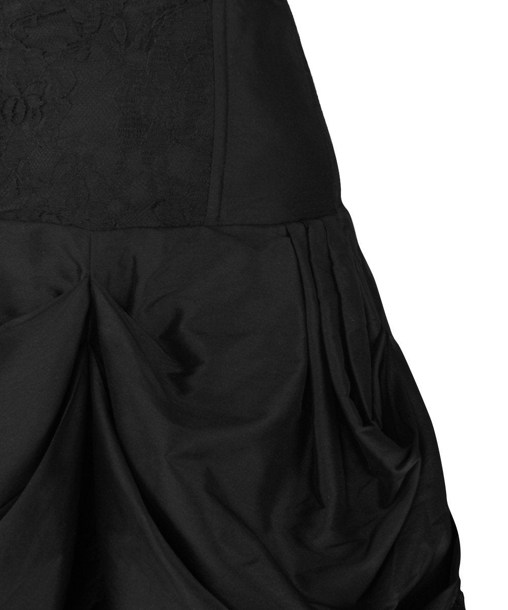 Elleen Black Victorian Skirt