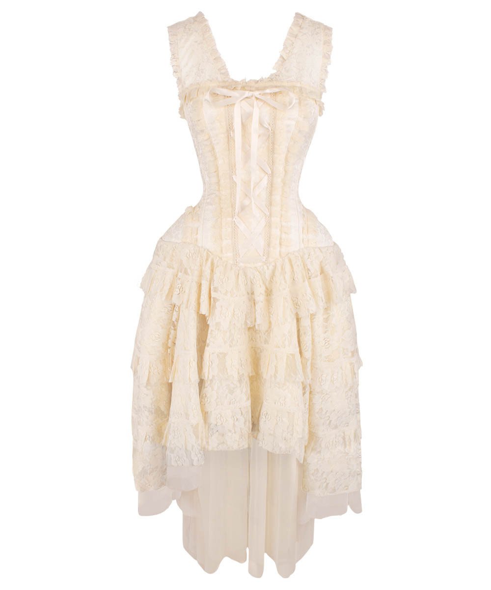 lachie victorian inspired corset dress Women's Lachie Victorian Inspired Corset Dress, size: 32 inch