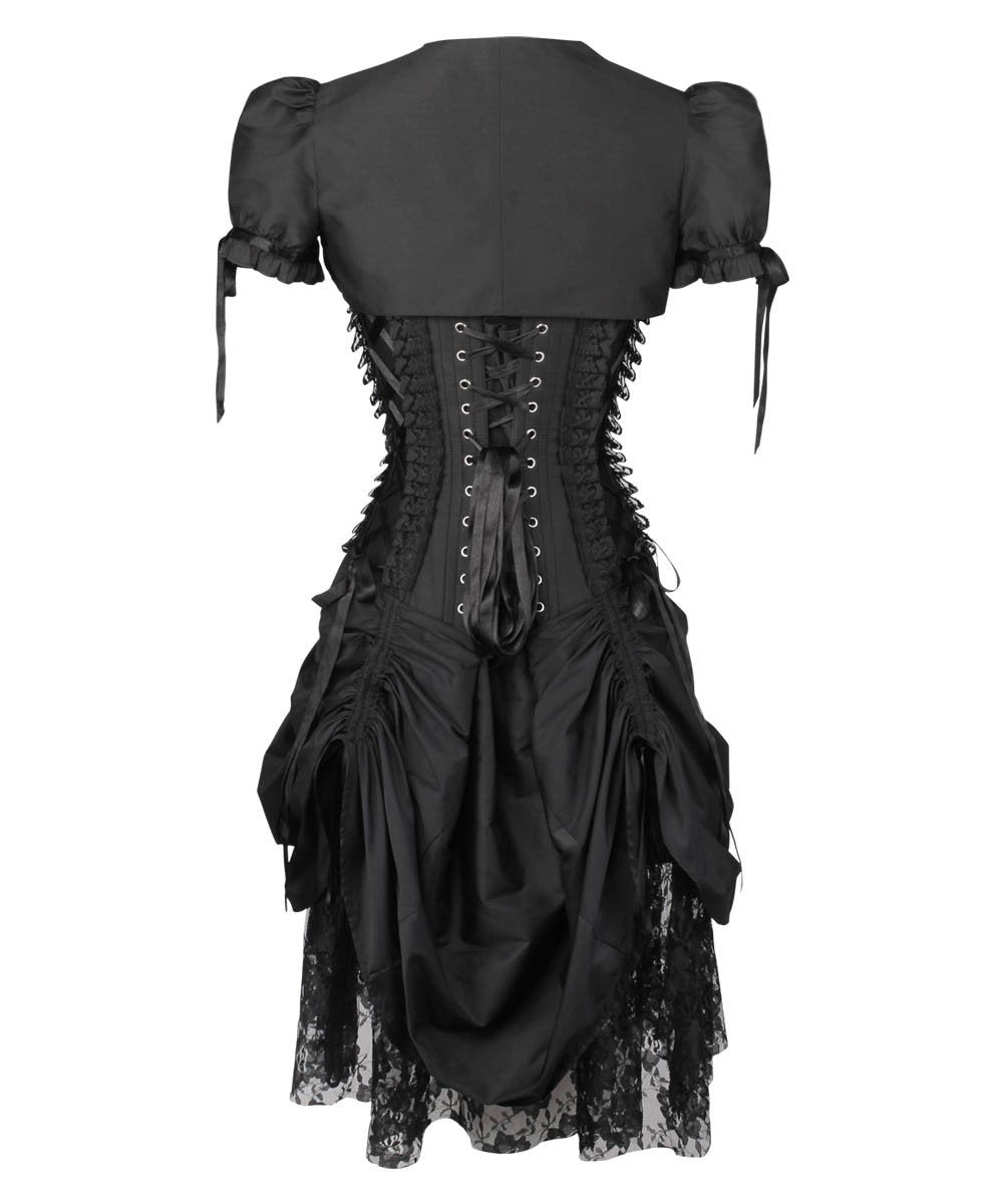 Franz Victorian Inspired Corset Dress with Bolero
