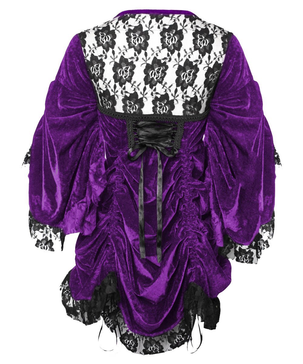 Afrim Purple Gothic Dual Top & Dress
