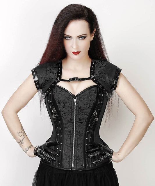 Fidelia Gothic Overbust Corset with Bolero