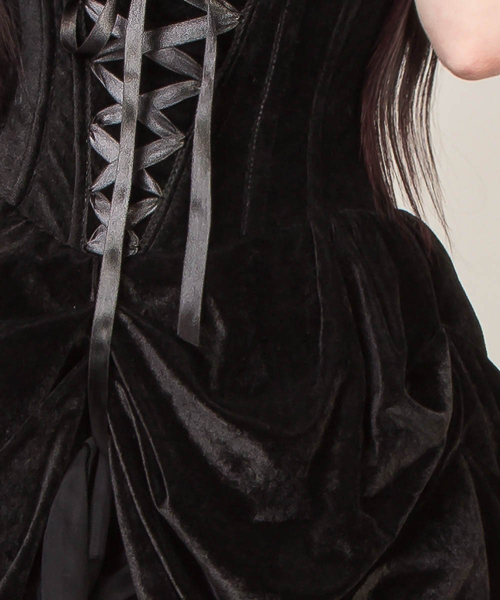 Jaydra Burlesque Underbust Corset Dress