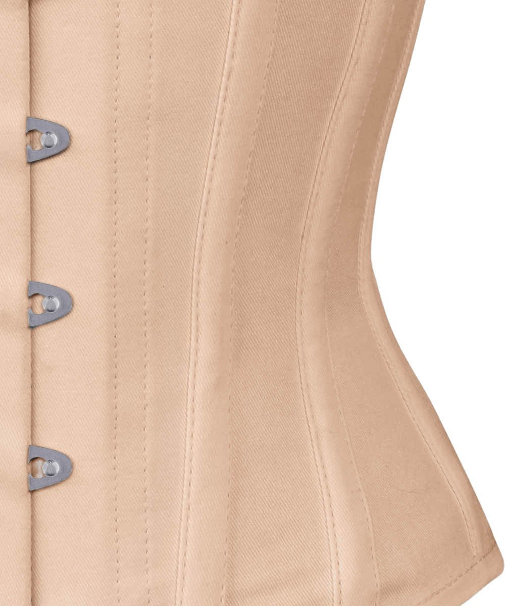 Nude Waist Shaper Corset in 100% Cotton
