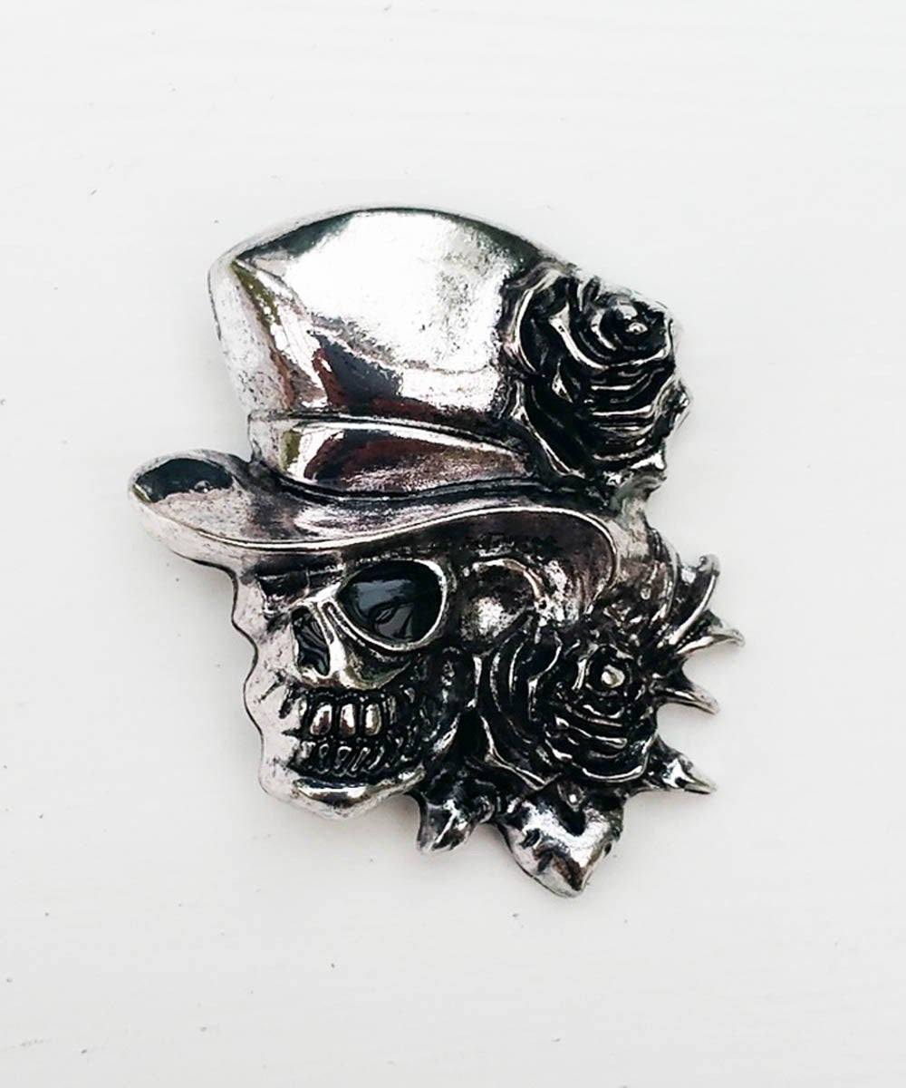 Heromin Skull Mask Brooch
