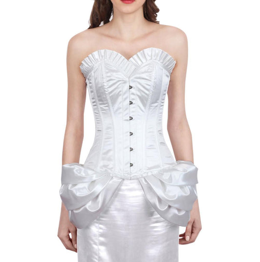 Hadrach White Fashion Corset