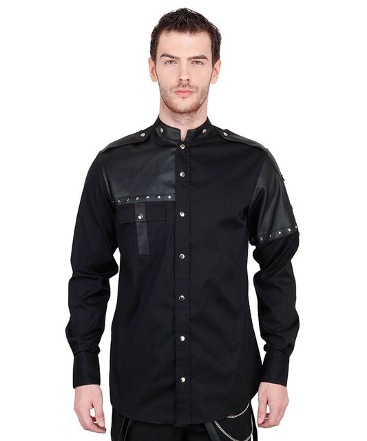 Adalrich Cotton Gothic Men's Shirt
