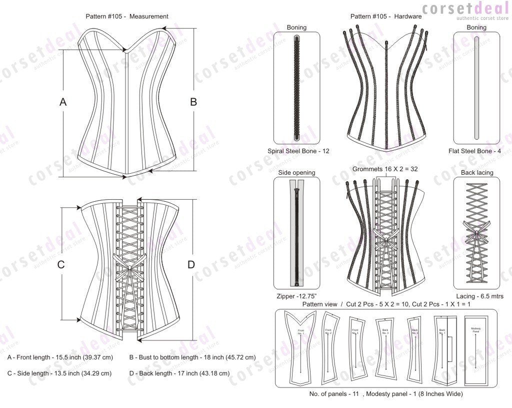 Renata Steampunk Corset