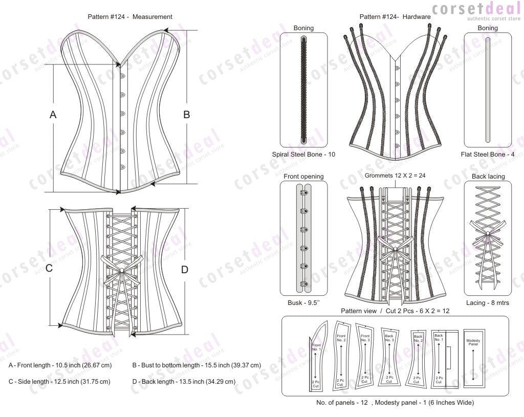 Alejandra Steampunk Corset