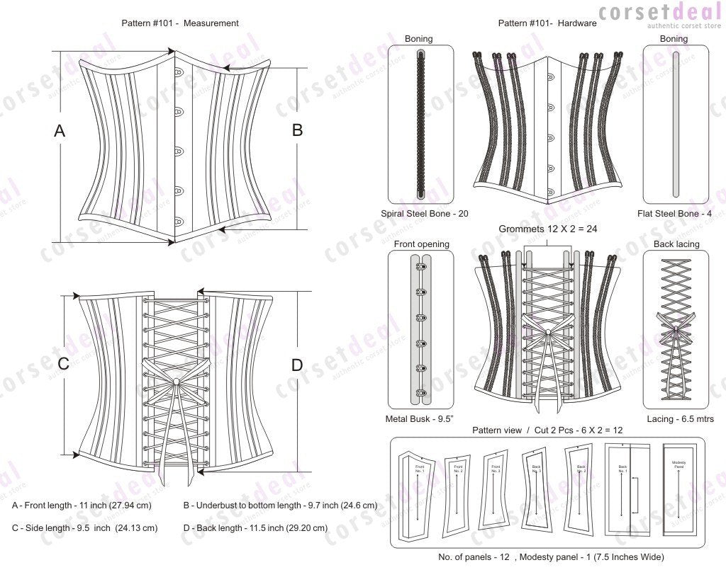 Casta Floral Print Corset
