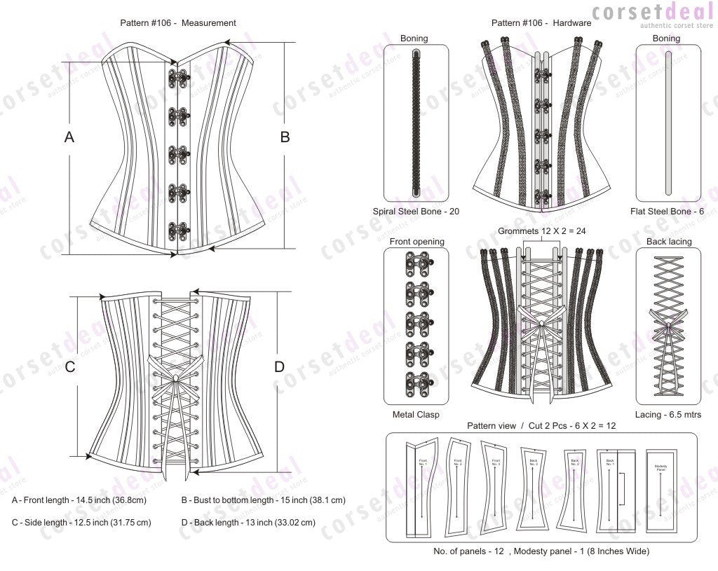 Cathleen Waist Training Corset
