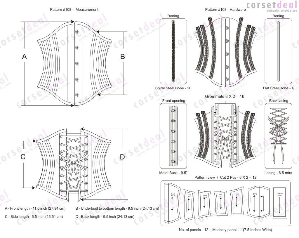 Elsje Waist Training Corset