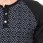 True Black Hexagon Dot