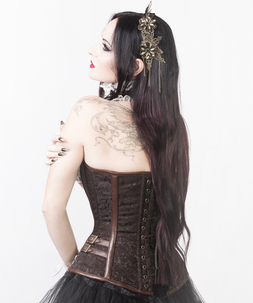 Catrina Overbust Steampunk Corset