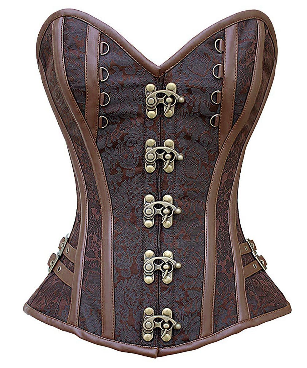 Catrina Overbust Steampunk Corset