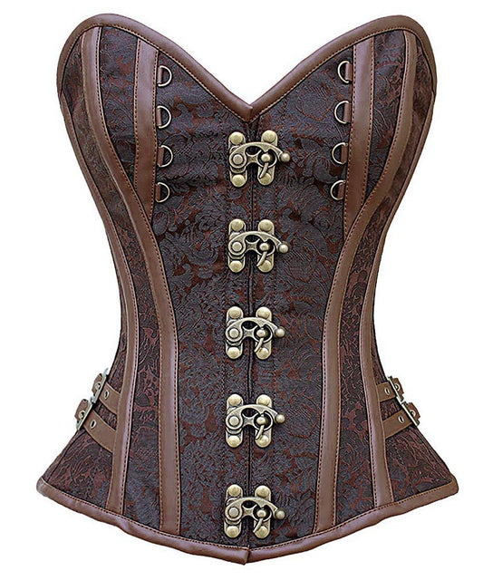 Catrina Overbust Steampunk Corset