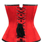 Lenita Overbust Red Corset