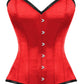 Lenita Overbust Red Corset
